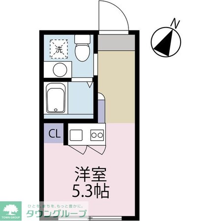 HJ PLACE NISHIHARAの物件間取画像